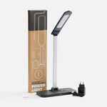 Настольная лампа с беспроводной зарядкой POWER LIGHT, черная