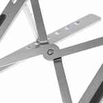 Подставка для ноутбука и планшета SCAFFOLD LIGHT VER.2, металлик