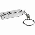 Брелок с фонариком LUMITRONIC, металлик