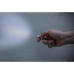 Брелок с фонариком LUMITRONIC, металлик