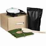 Коробка MATTER HIGH LIGHT, крафт с черной ручкой