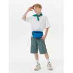 Детская поясная сумка SONRISA, темно-синяя