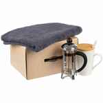 Коробка MATTER HIGH LIGHT, крафт с черной ручкой