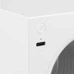 BLUETOOTH-колонка с подсветкой VOLUMETRIC, белая