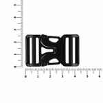 Застежка-пряжка FIBBIA, черная