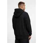 Худи оверсайз унисекс KOSMOS, черное, размер XS/S