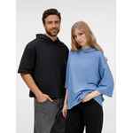 Футболка оверсайз унисекс с капюшоном NEOFIT, черная, размер XS/S