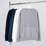 Свитшот оверсайз унисекс VOZDUH, молочно-белый, размер XS/S