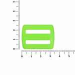 Пряжка — регулятор ремня FERMO, зеленый неон