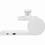 Станция беспроводной зарядки с часами FULLSTACK, белая