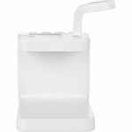 Станция беспроводной зарядки с часами FULLSTACK, белая