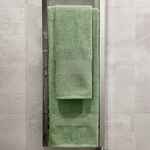 Полотенце махровое «Тиффани», среднее, зеленое, (фисташковый)