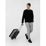 Чемодан BONFOLD, черный с серым