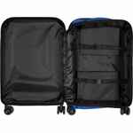 Чемодан PLATTA, черный с синим