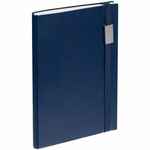 Ежедневник VIVIAN METAL, недатированный, темно-синий