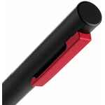 Ручка шариковая INKOLOR, черная с красным