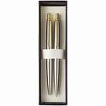 Набор из механического карандаша и ручки POETICA, золотистый