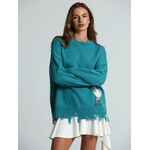 Свитер оверсайз TRICKSY NET GRUNGE на заказ, акрил, размер S/M