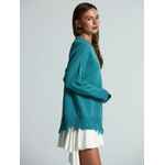 Свитер оверсайз TRICKSY NET GRUNGE на заказ, акрил, размер S/M