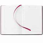 Ежедневник PRIZMA, недатированный, бордовый