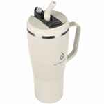 Термостакан KASUMIGAOKA, белый (молочный)