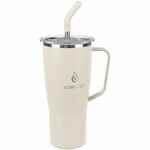 Термостакан KASUMIGAOKA, белый (молочный)