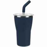 Термостакан SAPPORO без логотипа, темно-синий
