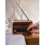 BLUETOOTH-колонка с радио BEATNIK, коричневая