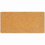 Лейбл кожаный TUKEN, S, бежевый