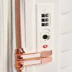 Чемодан VICTORIA L, белый