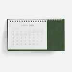 Календарь настольный BRAND, зеленый