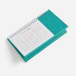 Календарь настольный BRAND, бирюзовый