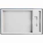 Коробка IN FORM с ложементом под ежедневник, флешку, ручку, VER. 2, синяя