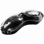 Очки для плавания зеркальные UNDERWATER, черные