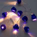 Гирлянда COSY POMS, синяя