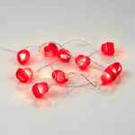 Гирлянда COSY POMS, красная