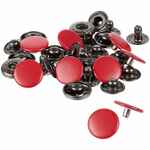 Кнопка CLAVIS, M, красная