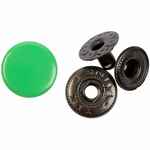 Кнопка CLAVIS, M, зеленый неон