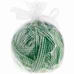 Свеча KNITEAM, клубок, зеленый