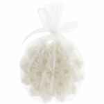 Свеча SNOWFLAME 3, белая, 8 см