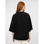 Футболка оверсайз унисекс T9, черная, размер XS/S