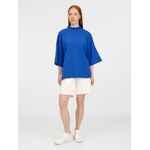 Футболка оверсайз унисекс T9, синяя, размер XS/S