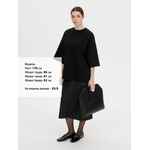 Футболка оверсайз BIG BOSS, черная, размер XS/S