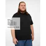 Футболка оверсайз BIG BOSS, черная, размер XS/S