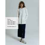 Худи унисекс PRIMA VISTA, белое, размер S