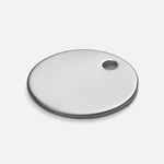 Шильдик металлический ALFA SIRKEL, серебристый