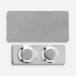 Значок MAGNET MATTO, серебристый