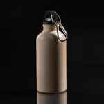 Бутылка для воды FUNRUN 400, светло-бежевая