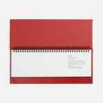 Планинг FARO, датированный, красный