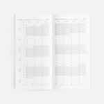 Еженедельник BAZA, датированный, красный